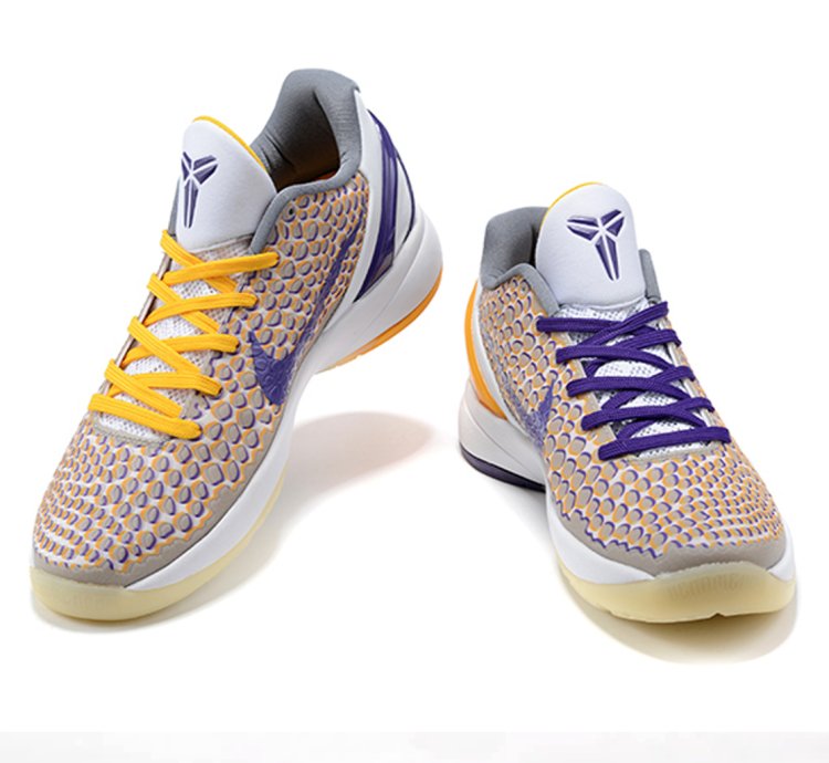 Nike Kobe 6 Protro ' 3D Lakers ' 429659-105 Sneakers