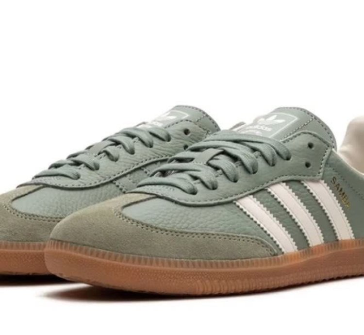 adidas Samba OG 'Silver Green Gum' - IE7011