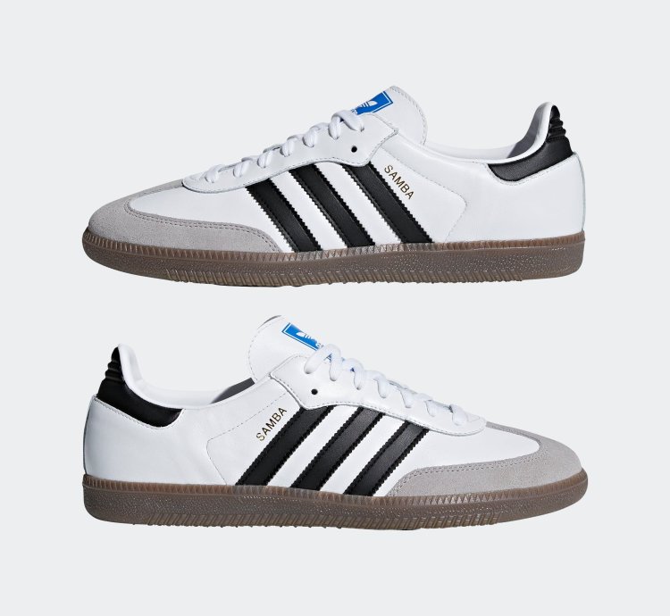 adidas shoes Samba OG 'White Clear Granite' - IG9030