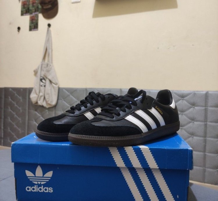 adidas shoes Samba OG 'Black Gum' - B75807/BZ0058