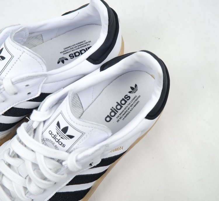adidas shoes Samba 2.0 'White Black Gum' - IG5744