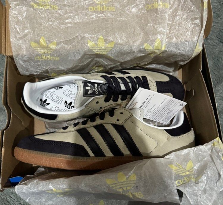 adidas shoes Samba OG 'Putty Grey' - IE5835