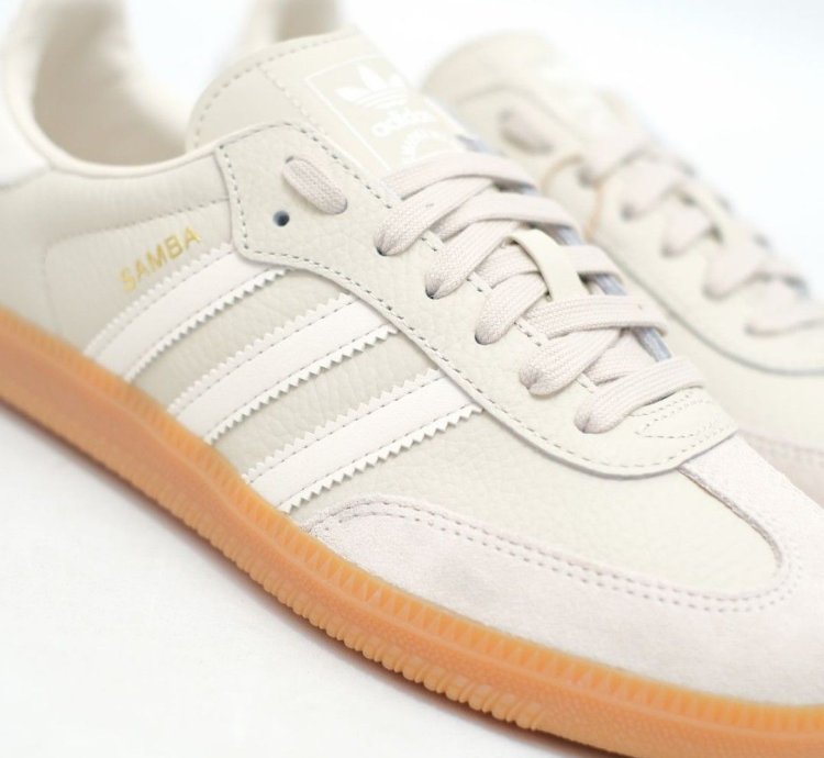 adidas shoes Samba OG 'Aluminium Gum' - IE7013