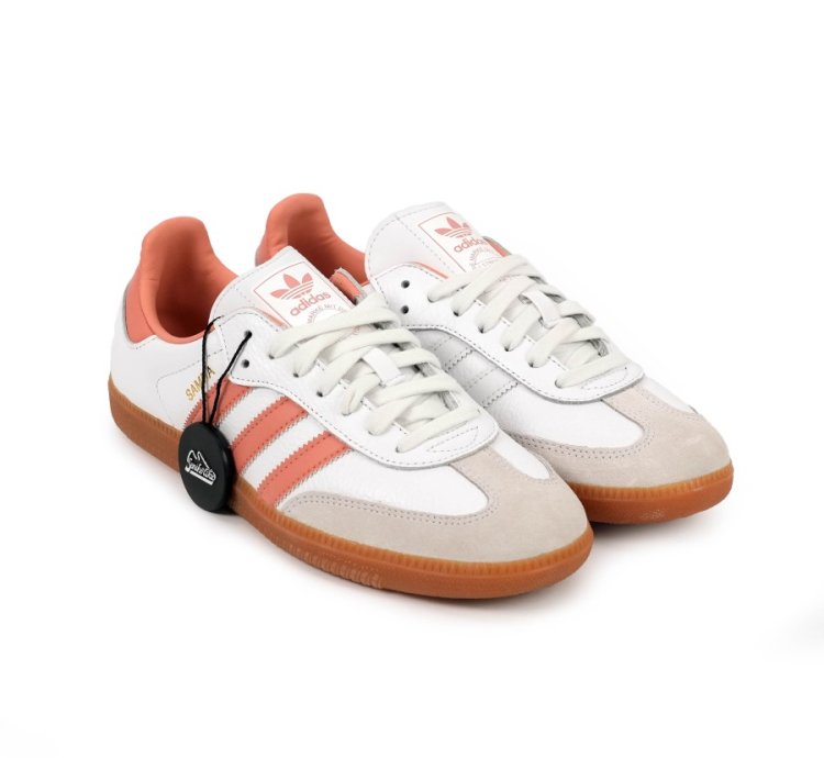 adidas shoes Samba OG White Wonder Clay Gum - IG5932