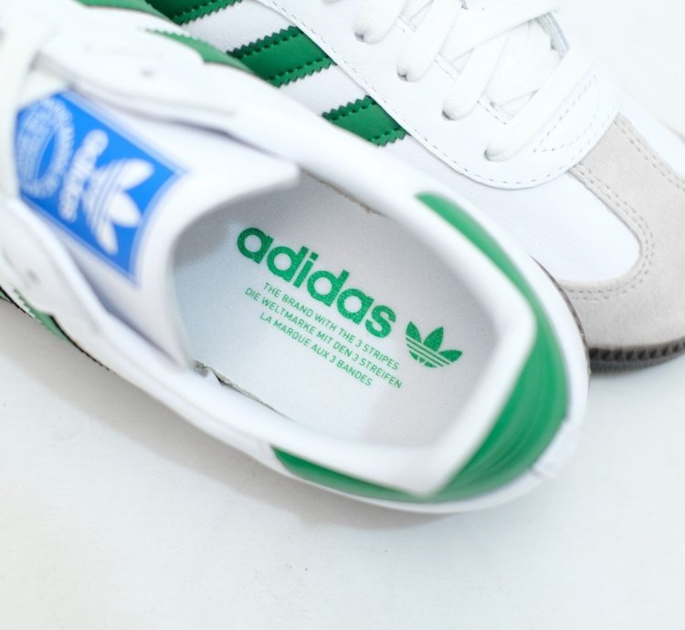 adidas shoes Samba OG 'White Green' - IG1024