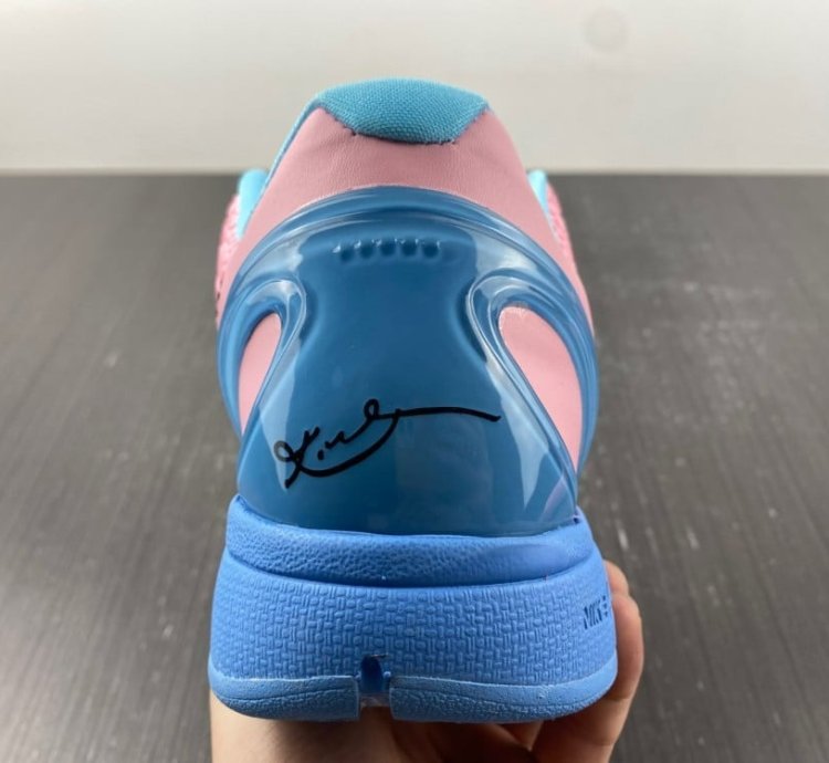 Kobe 6 Protro Pinkfire Blue Black-White
