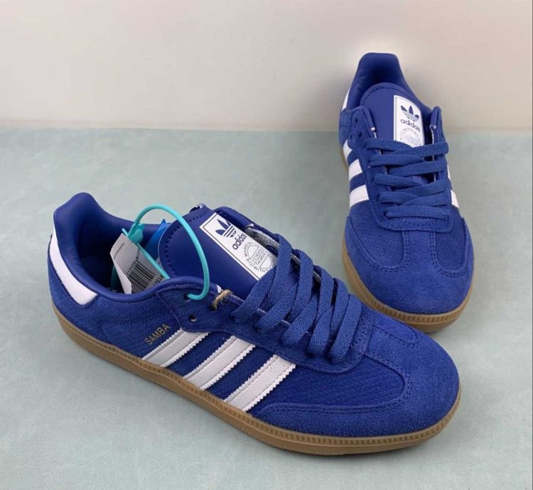 adidas shoes Samba OG 'Royal Blue Gum' - HP7901