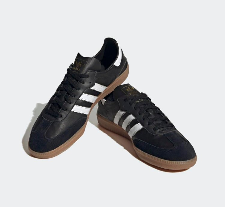 adidas shoes Samba Decon Black White Gum - IF0641