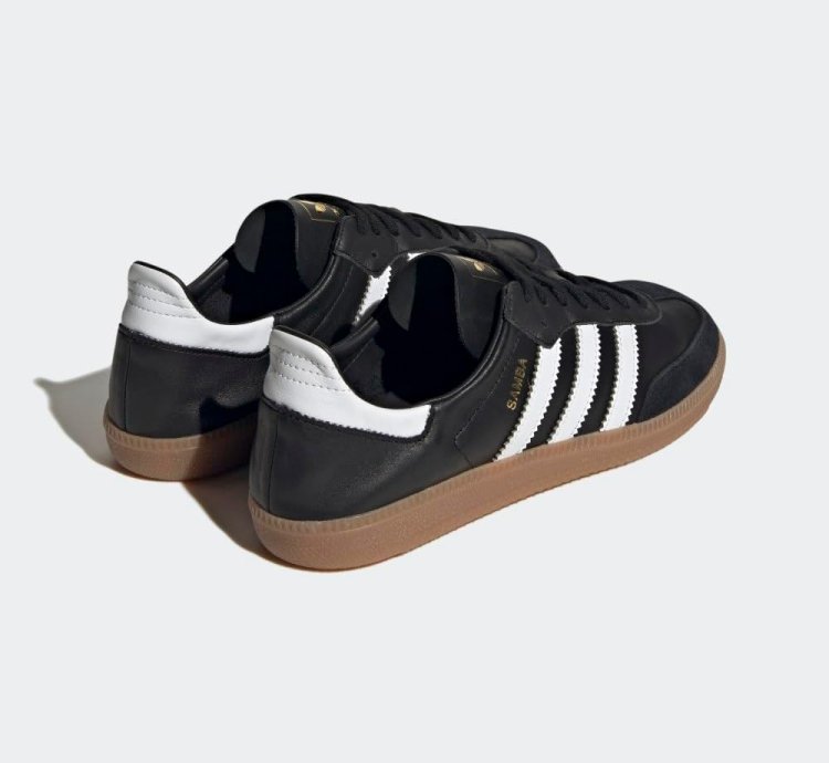 adidas shoes Samba Decon Black White Gum - IF0641