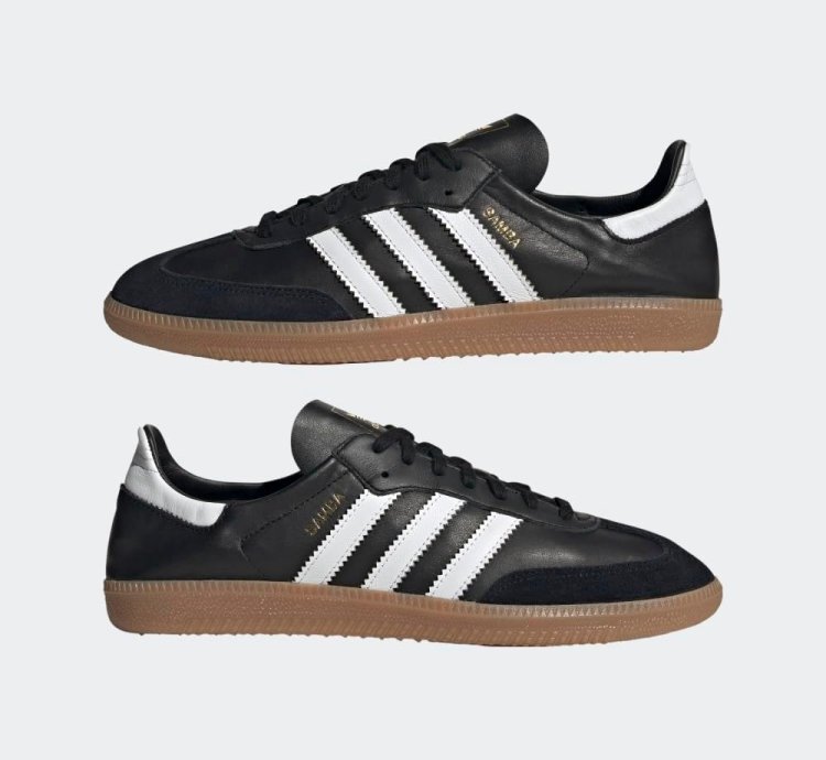 adidas shoes Samba Decon Black White Gum - IF0641