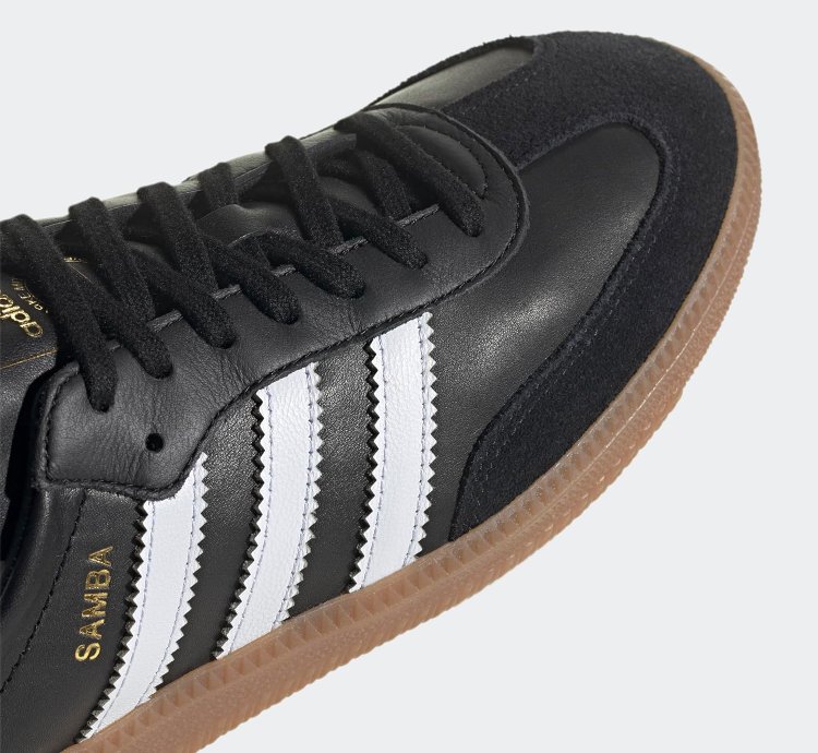adidas shoes Samba Decon Black White Gum - IF0641