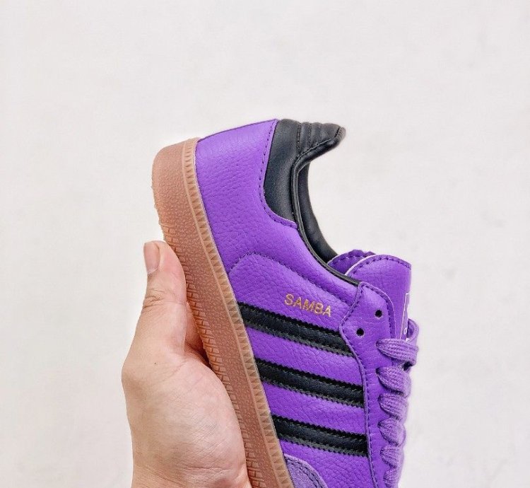 adidas shoes Samba OG 'Shadow Violet Gum' - IE7012