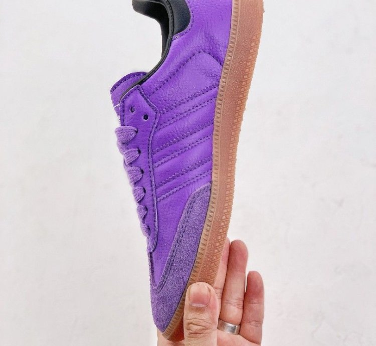 adidas shoes Samba OG 'Shadow Violet Gum' - IE7012