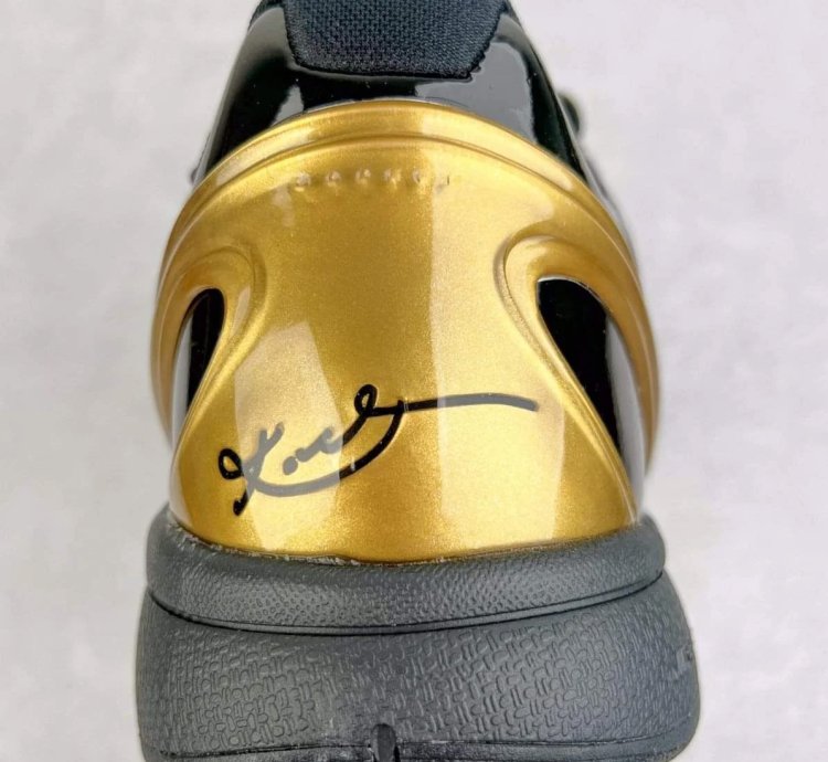 Nike Kobe 6 BHM Black Gold - 429659-011