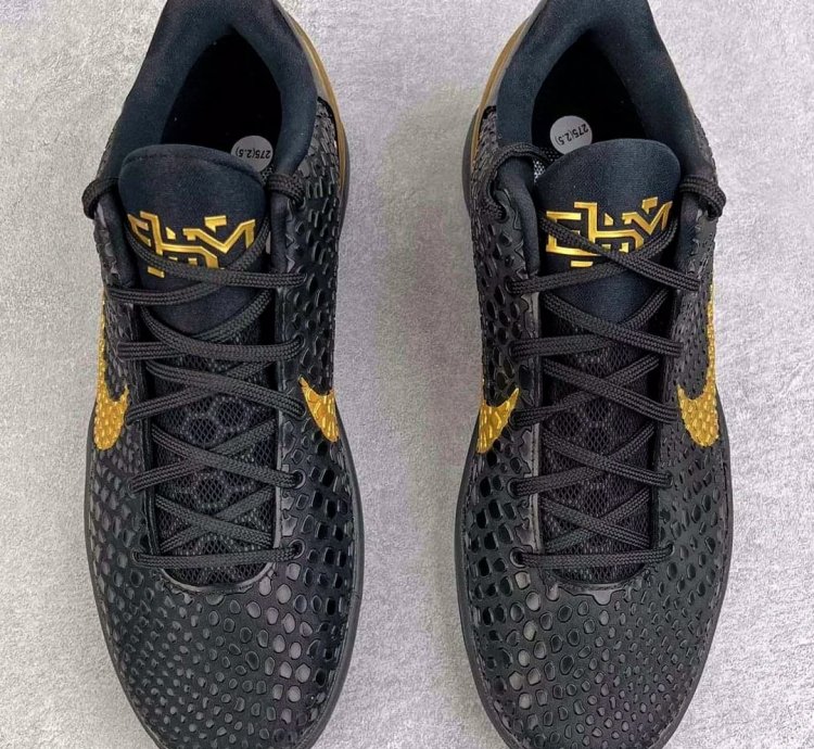 Nike Kobe 6 BHM Black Gold - 429659-011