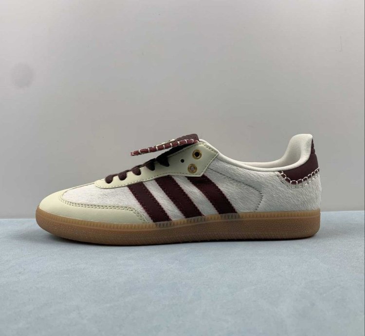 adidas Wales Bonner Samba Cream White Pony - IE0586
