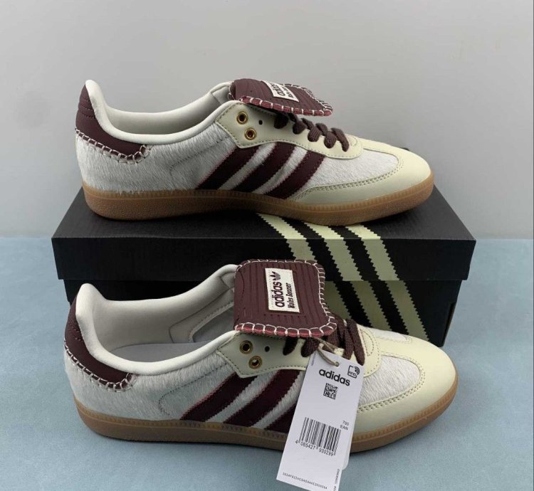 adidas Wales Bonner Samba Cream White Pony - IE0586