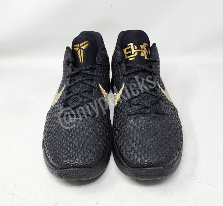Nike Kobe 6 BHM Black Gold - 429659-011