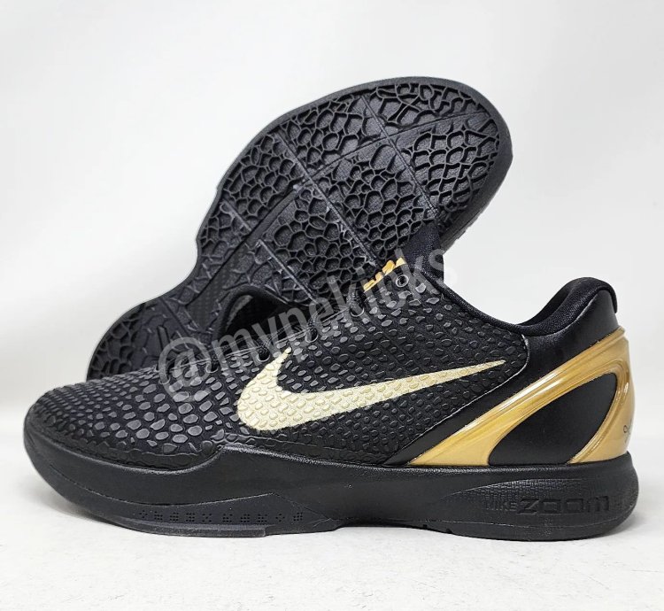 Nike Kobe 6 BHM Black Gold - 429659-011