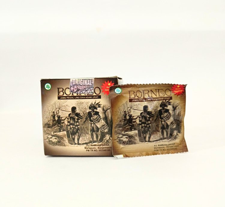 Borneo Capsules Original Dayak Herbal – Bone & Joint Pain Relief