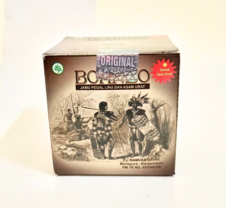 Borneo Capsules Original Dayak Herbal – Bone & Joint Pain Relief