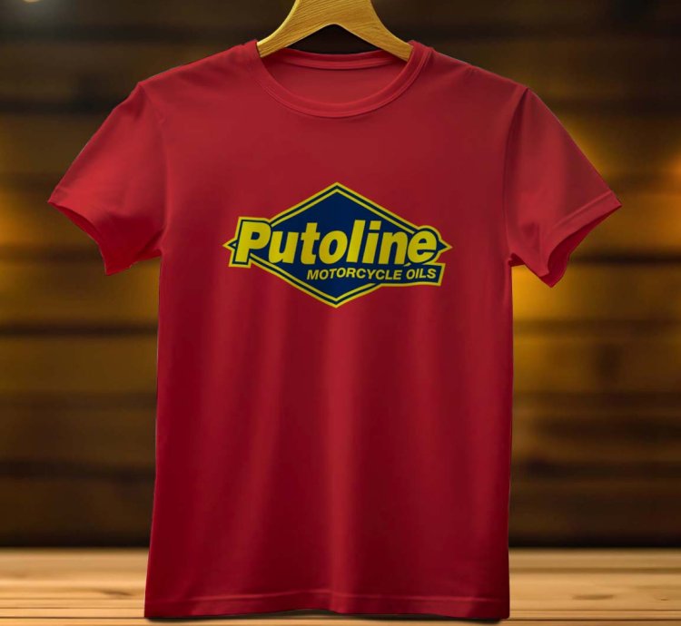 Putoline Logo Funny Mens T shirt Size USA