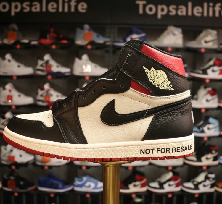 Air Jordan 1 Retro High OG NRG 'Not for Resale Varsity Red'