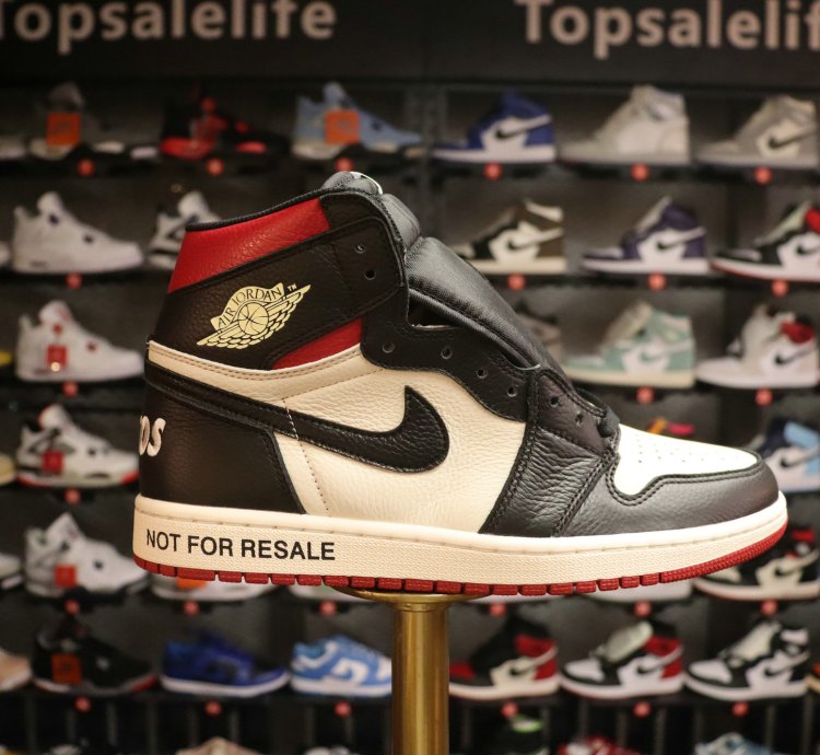 Air Jordan 1 Retro High OG NRG 'Not for Resale Varsity Red'