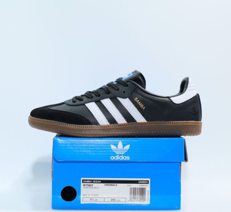 adidas shoes Samba Vegan Black Gum - B75807