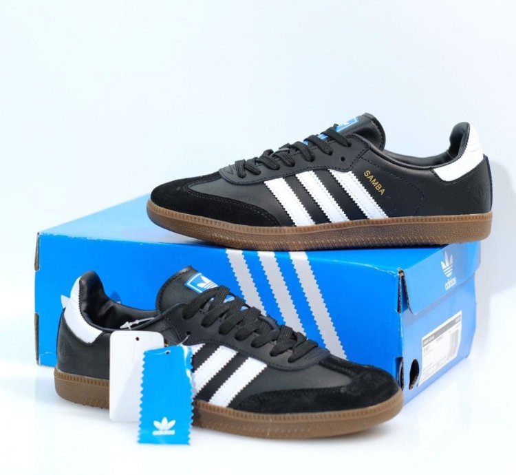 adidas shoes Samba Vegan Black Gum - B75807