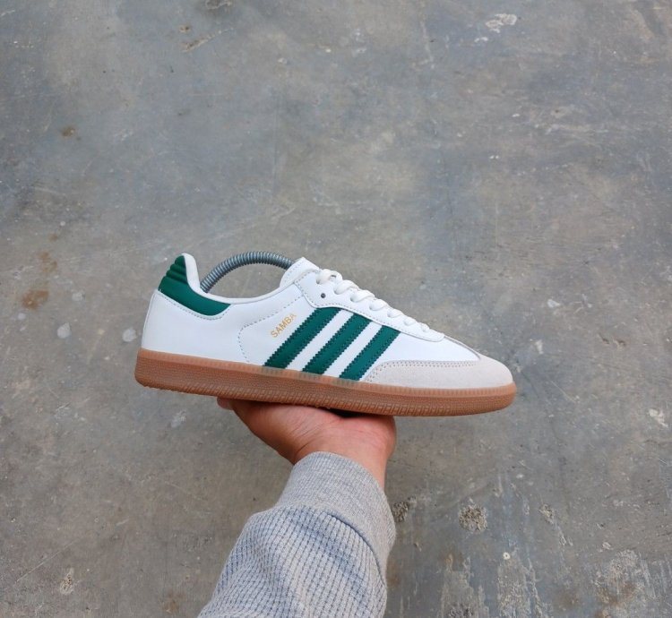 adidas Mexico Samba Team White Collegiate Green - HQ7036