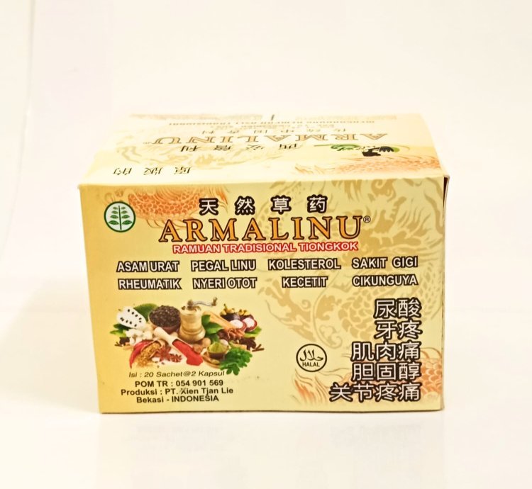 Armalinu Capsules – Traditional Chinese Herbal for Pain & Gout Relief