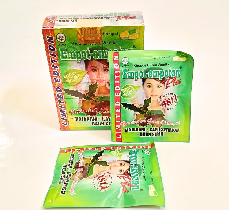 Empot Empotan Plus – Herbal Feminine Toning Pills