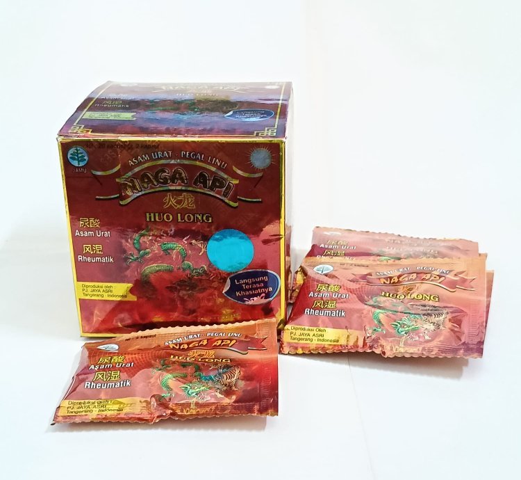 Naga Api Hou Long – Herbal Capsules for Gout, Aches & Back Pain Relief