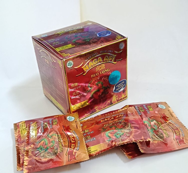 Naga Api Hou Long – Herbal Capsules for Gout, Aches & Back Pain Relief