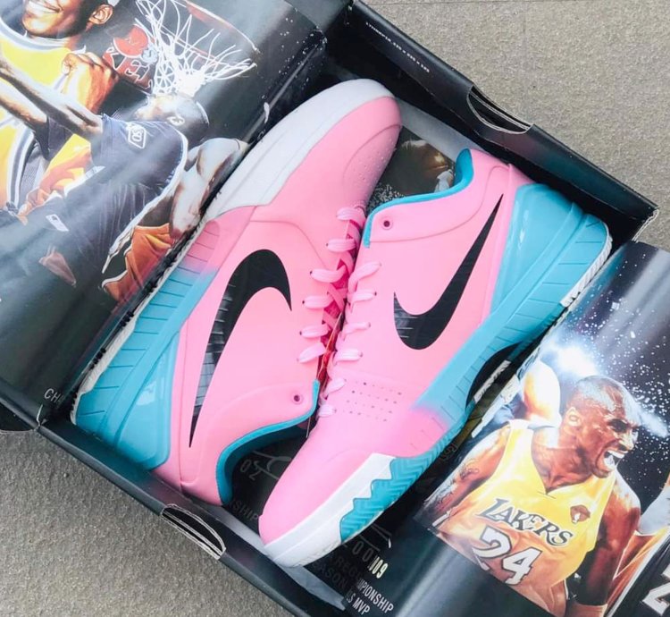 Kobe 4 Protro DeMar DeRozan " Pink "