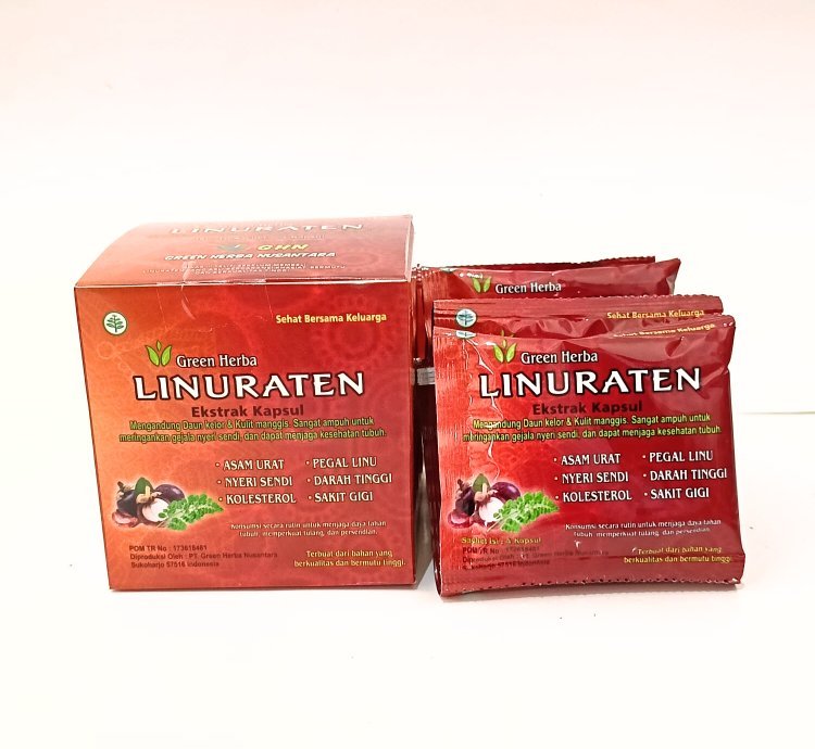 LINURATEN Capsules – Herbal Relief for Joint Pain, Gout & Body Wellness