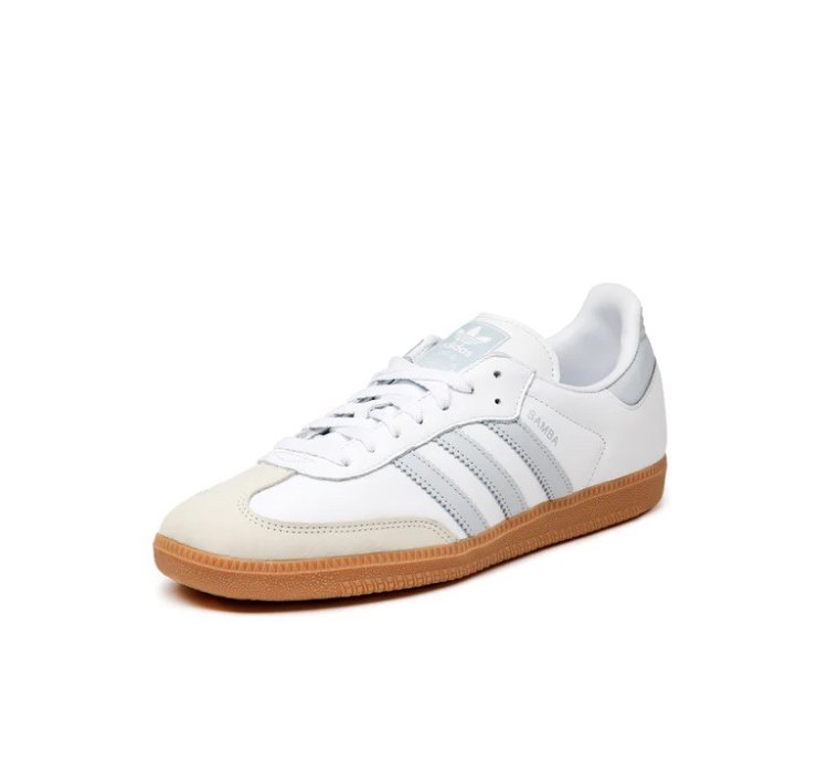 adidas shoes Samba OG White Halo Blue Gum - IE0877