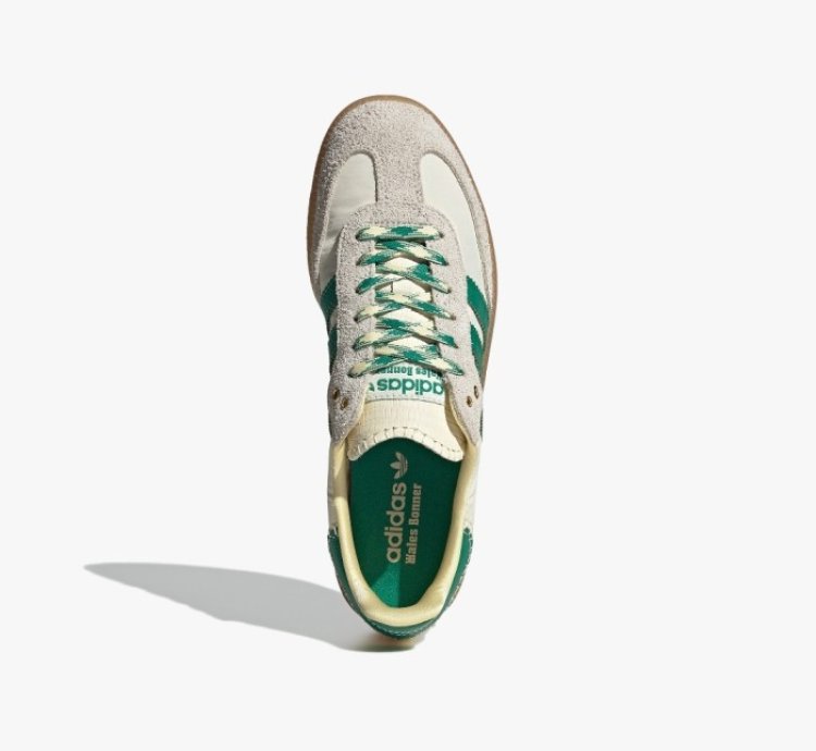 adidas Wales Bonner Samba Cream White Bold Green - GY4344