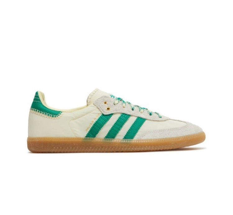 adidas Wales Bonner Samba Cream White Bold Green - GY4344