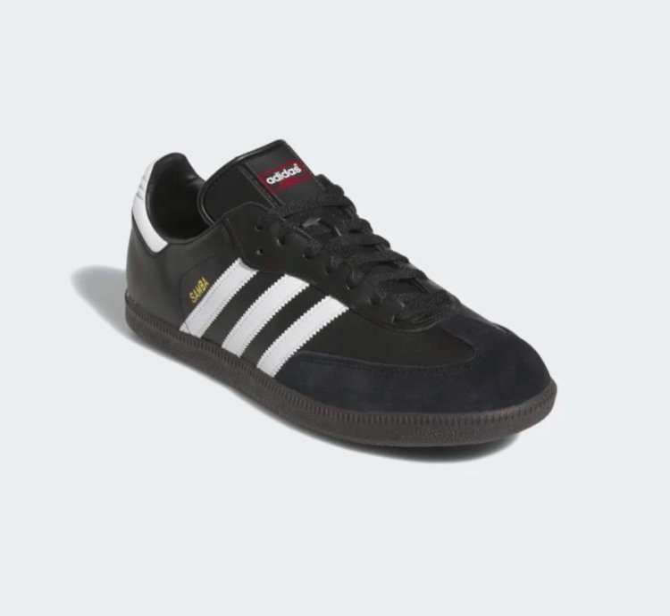 adidas shoes Samba Leather Core Black - 019000