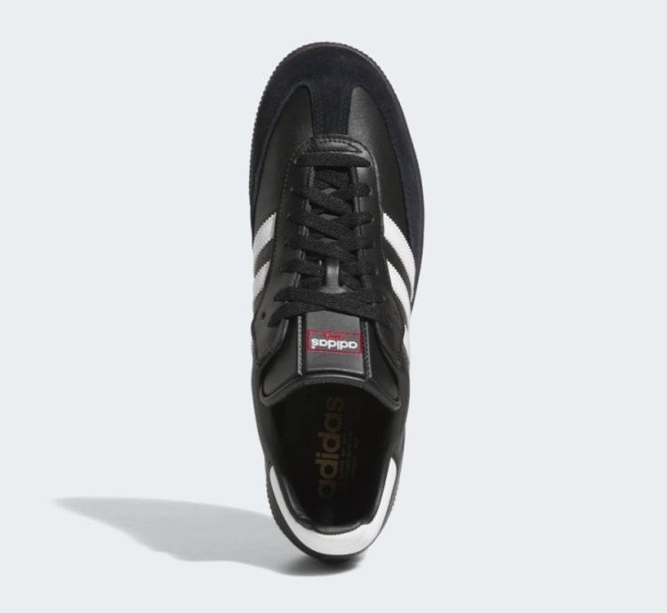 adidas shoes Samba Leather Core Black - 019000