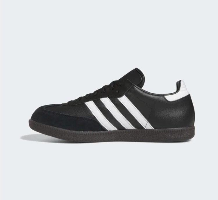 adidas shoes Samba Leather Core Black - 019000