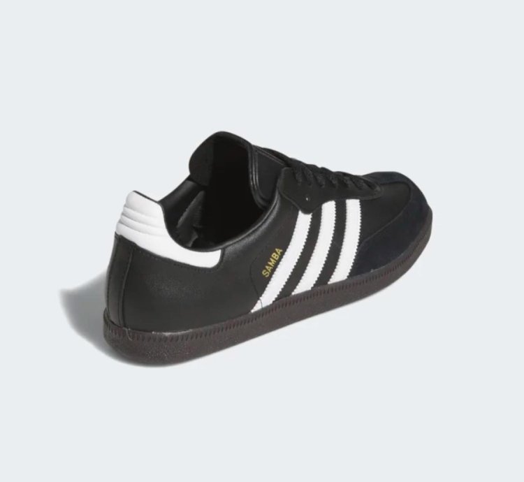 adidas shoes Samba Leather Core Black - 019000
