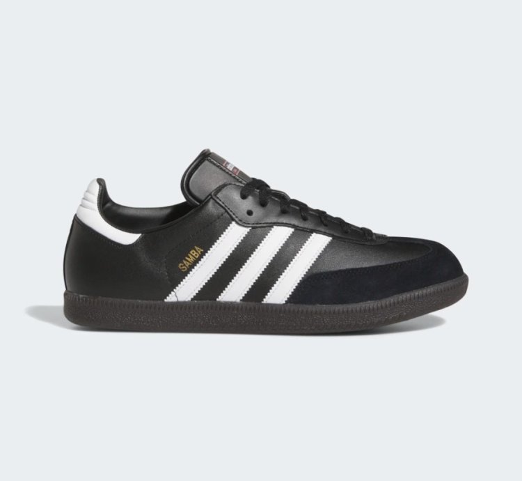 adidas shoes Samba Leather Core Black - 019000
