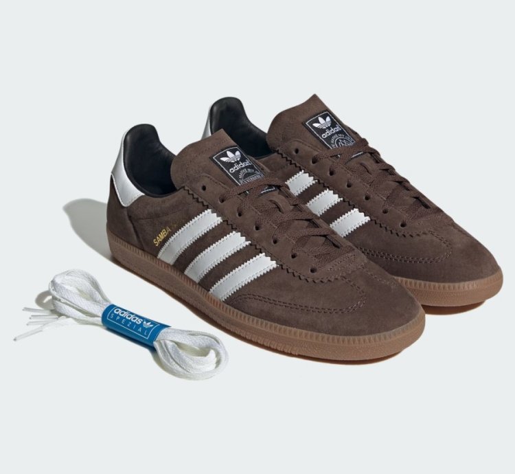 adidas Samba Deco Spezial Brown White Gum - IF5739