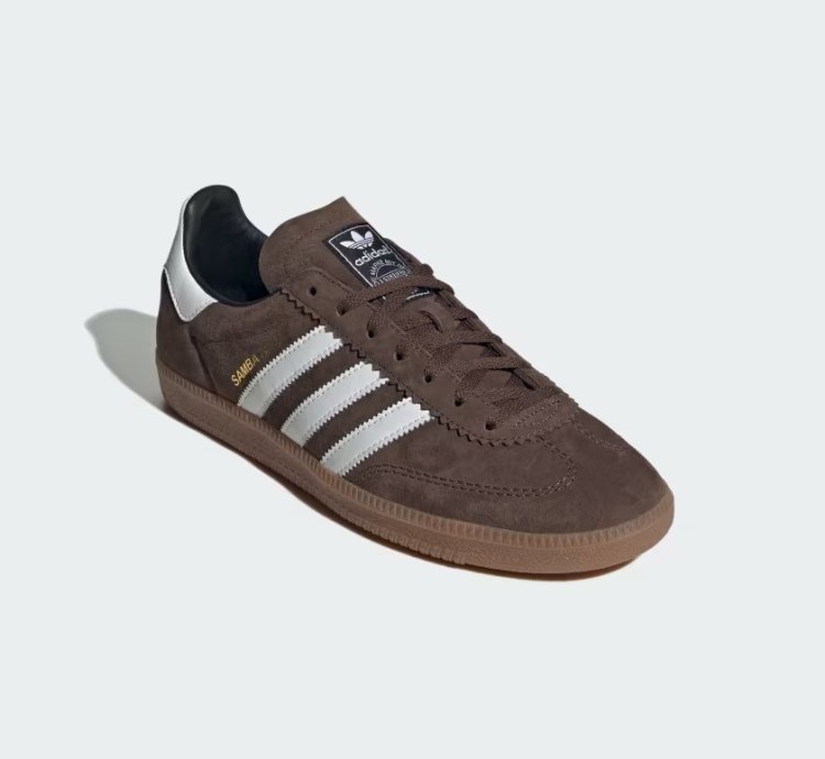 adidas Samba Deco Spezial Brown White Gum - IF5739