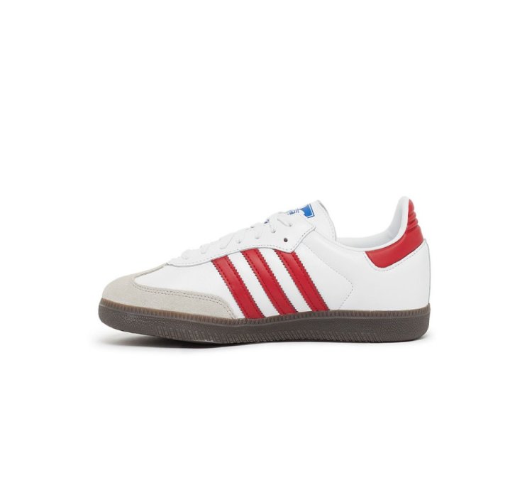 adidas Samba OG White Better Scarlet - IG1025