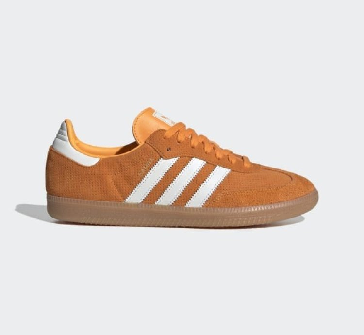 adidas Samba OG Orange Rush Gum - HP7898