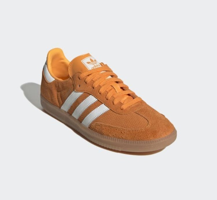 adidas Samba OG Orange Rush Gum - HP7898